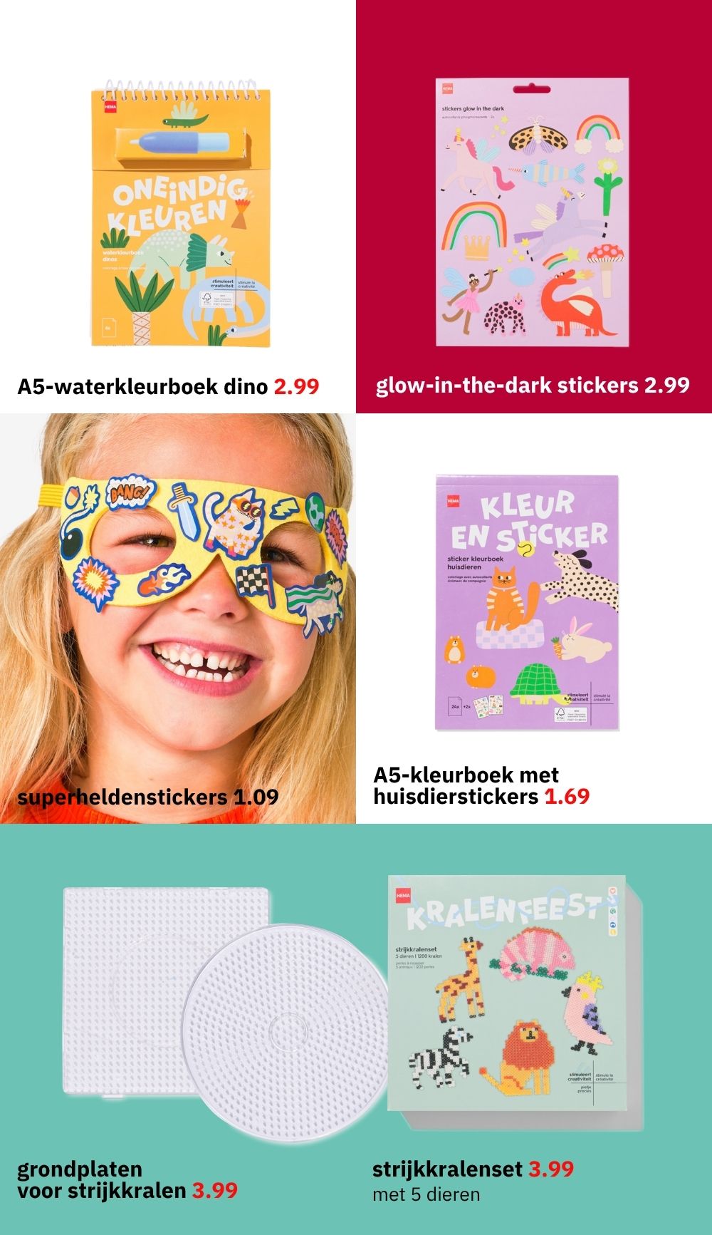 Kidz Management for HEMA item #003